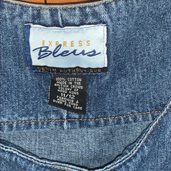 Express Bleus Demin Mini Dress! - Picture 3 of 3